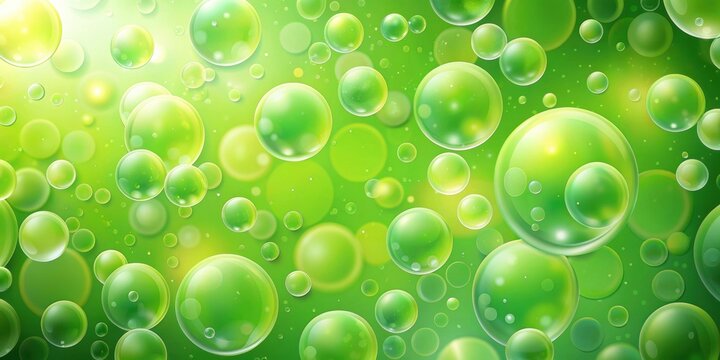 Vibrant lime green bubble background, bubbles, lime, green, colorful, abstract, texture, vibrant, backdrop, floating, bubbles, circular
