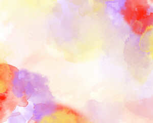 Abstract watercolor textured background. Design for your date, postcard, banner, logo.