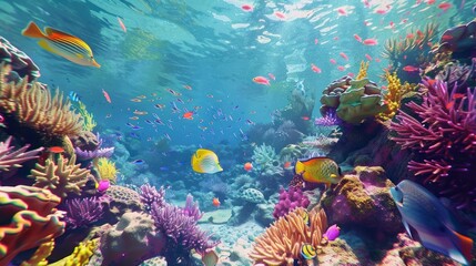 Vibrant Underwater Paradise