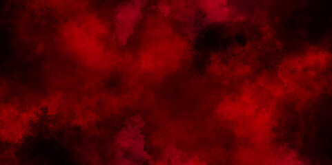 Abstract background with Scary Red and black horror background. Textured Smoke. Old vintage retro red background texture. Abstract Watercolor red grunge background painting. vector illustration.