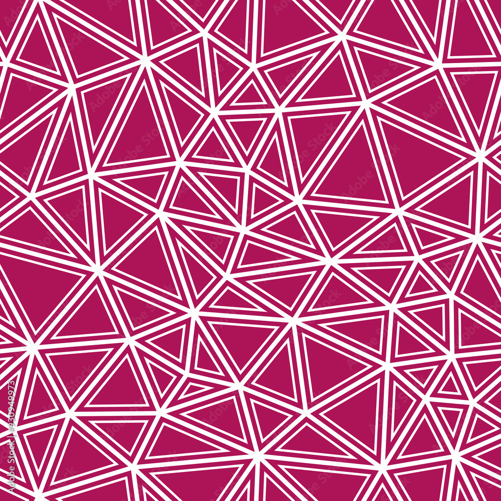 Poster vector science background. medium triangles size. solid shapes in frames. solid color style. repeata