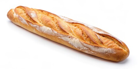 Baguette bread isolated on background , French bread, loaf, bakery, baking, crusty, delicious, fresh, food, traditional, cafe