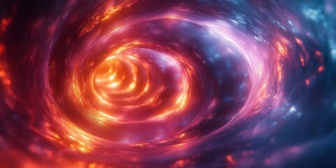 Elegant Linen Fabric with Reflective Lava Lamp Glow, generative ai