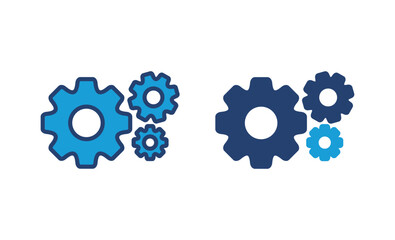 setting Icon Vector. Cog settings Icon Symbol