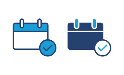 Calendar icon vector. Calender symbol. calendar vector icon