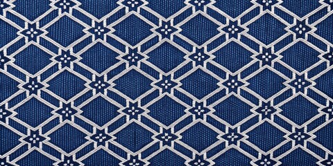 Navy blue fabric with abstract geometric pattern, navy blue, texture, background, fabric, material, seamless, patterned, abstract