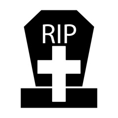 Happy Hallowen icon vector. silhouette house and moon