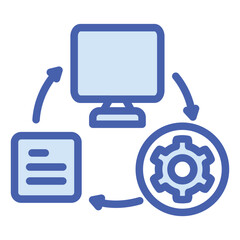 Content Management System Icon