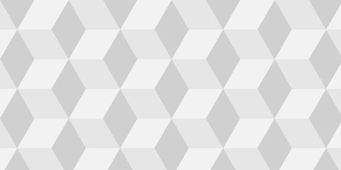 Vector cube triangle geometric tile mosaic wall grid retro digital hexagon technology wallpaper background. white and gray block cube structure backdrop square triangle texture vintage design.