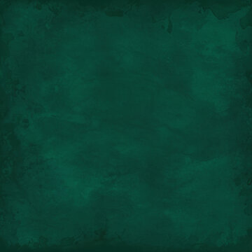 Aquarelle fond grunge vert fonc&eacute; 