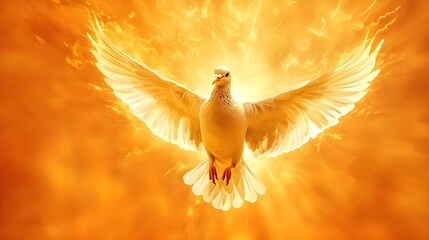 Religious symbols of the Holy Spirit - Ibis and Dove