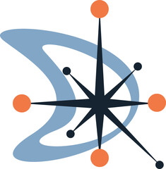 Retro Vintage Mid-Century