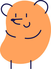 Shape Line Animal Illustration