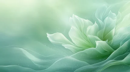 Ingelijste posters Ziekenhuis Abstract soft green floral art with light texture  © Ndoomyim