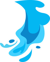 Water Splash Illustration