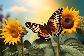 butterfly on flower