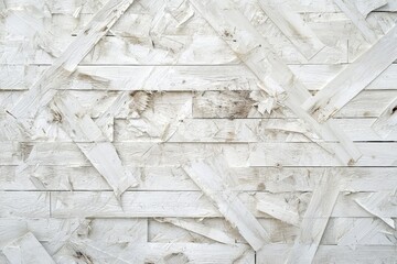 Abstract background of white plywood texture created with generative AI