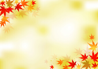 紅葉のフレーム