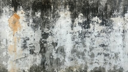 Fototapeta premium Texture of old concrete wall for background, ai
