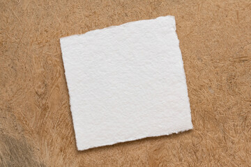 White Khadi Paper Sheet