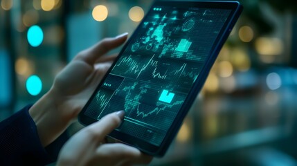 Sleek and intuitive digital wallet interface showcasing real time financial analytics