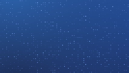 Obraz premium White dots on a blue background. Background panels.