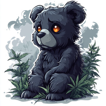 Teddy Bear Comfort for Overcoming Anxiety and Depression with Weed