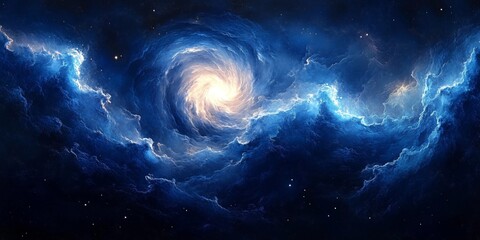 Obraz premium Glowing Edge Highlights on Pixelated Fractal Surface, generative ai