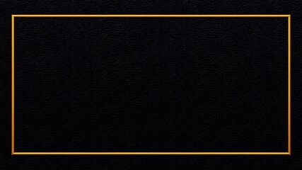 Fototapeta premium Golden frame images, gold frame on black, golden frame and black texture background, luxury banner, web banner images, golden ornament images,