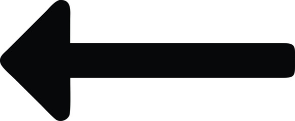 a black arrow pointing down on a white background