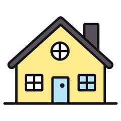 House vector illustration, House icon.