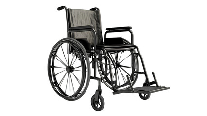 Fototapeta premium Standard Wheelchair - High-Resolution Image of Mobility Aid