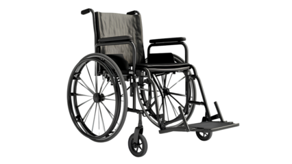 Standard Wheelchair - High-Resolution Image of Mobility Aid