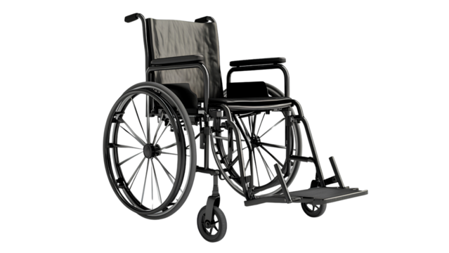 Standard Wheelchair - High-Resolution Image of Mobility Aid