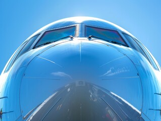 Fototapeta premium Aircraft Nose Cone Panorama