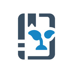 Eco book icon