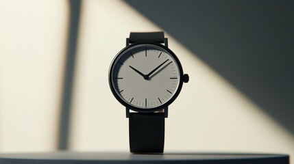 Minimalist Watch Shot. Style Meets Functionality