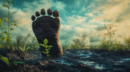 A carbon footprint is the total amount of greenhouse gases including carbon dioxide and methane. that are generated by our actions.