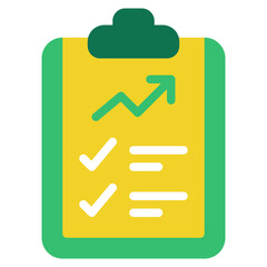 Report Business management icon illustration 