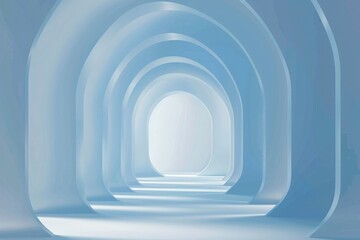 Obraz premium Abstract light blue background wallpaper template