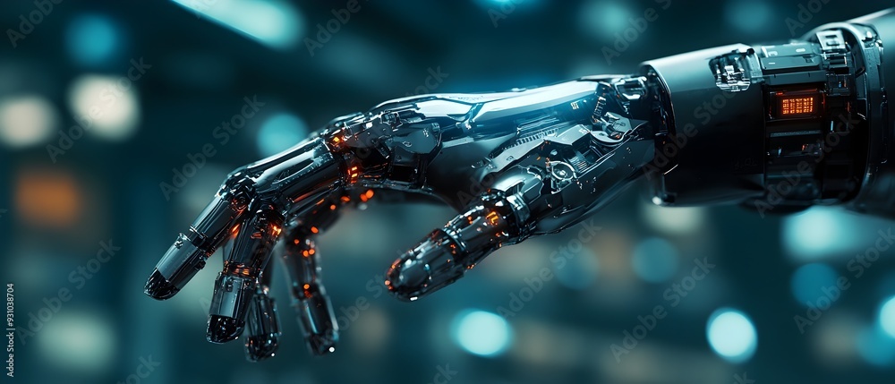 Poster precision bionic control systems showcase advanced robotic capabilities for effective bionic and fut