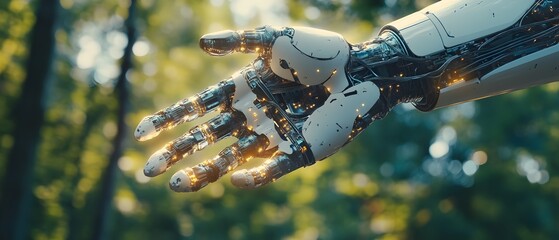 Bionic and Cybernetic Enhancements Showcasing the Potential to Restore or Exceed Natural Abilities through Advanced Technology and Innovations in Photography Concept