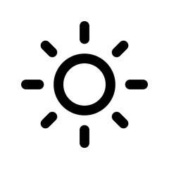 sun line icon