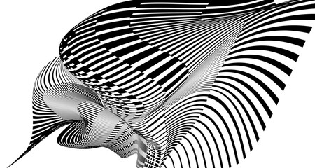 black and white abstract background with lines