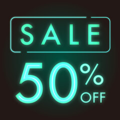 ポップなセール 50%