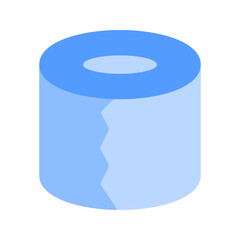 tissue roll duotone icon