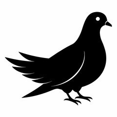 Dove Black silhouette