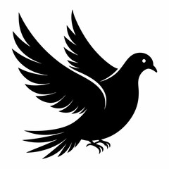 Dove Black silhouette