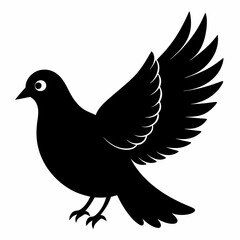 Dove Black silhouette