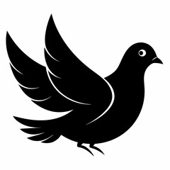 Dove Black silhouette